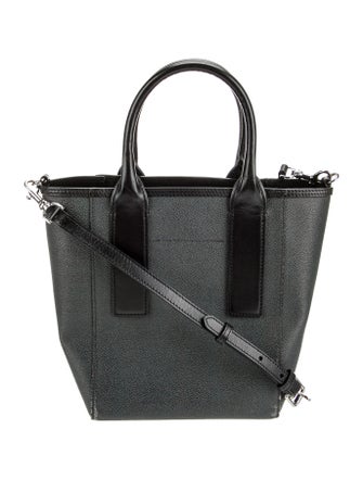 Ganni Leather Top Handle Bag