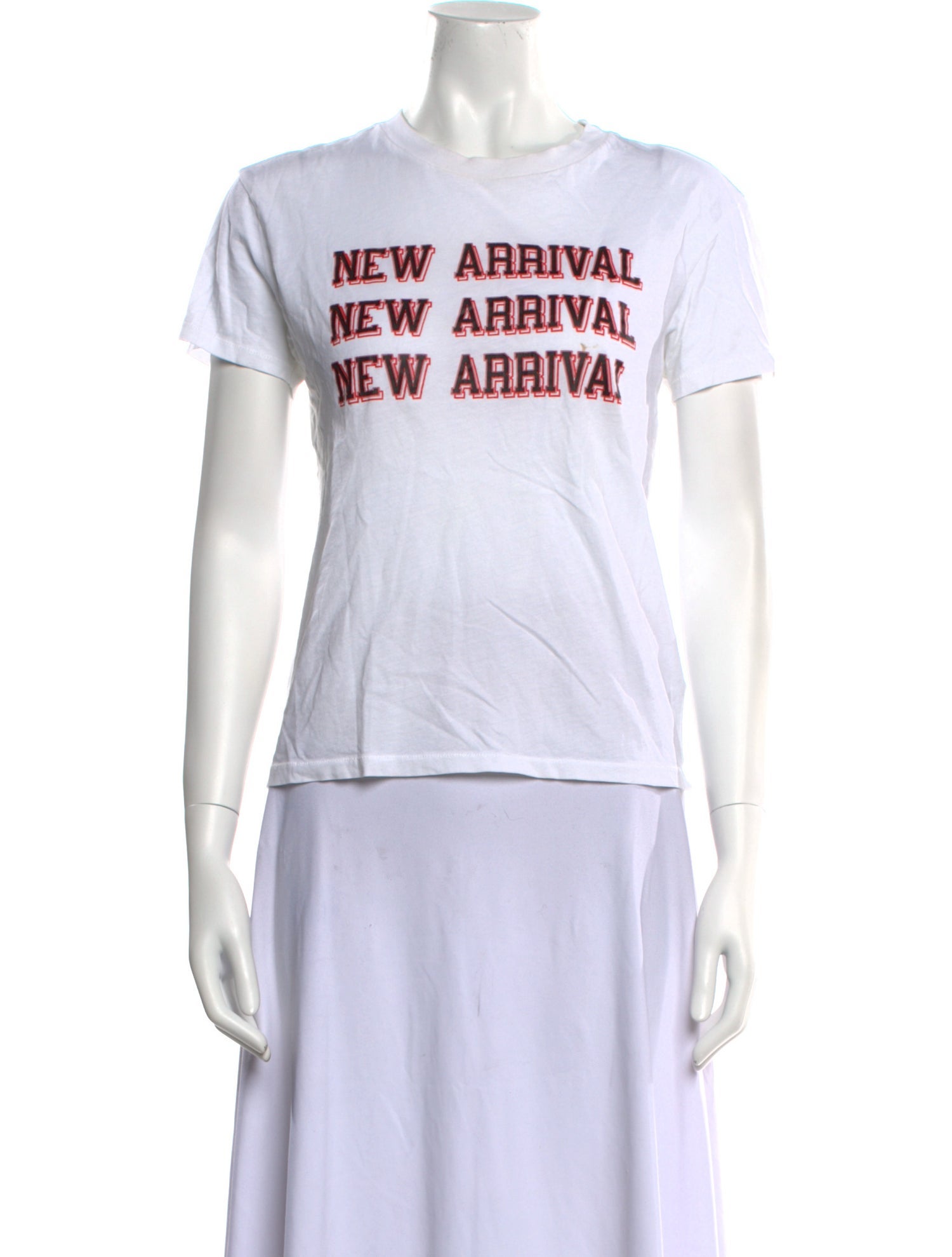 Ganni Graphic Print Crew Neck T-Shirt