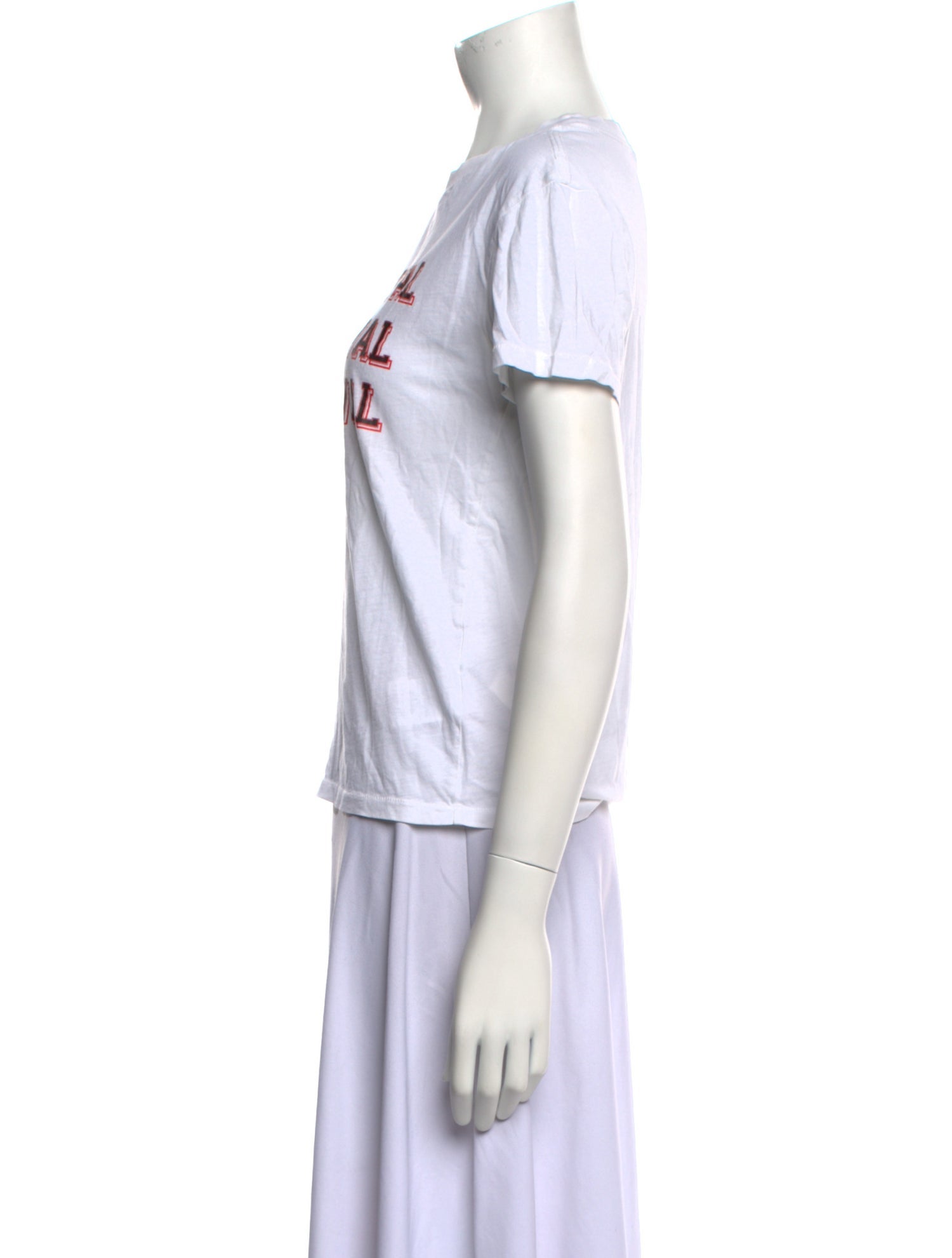 Ganni Graphic Print Crew Neck T-Shirt