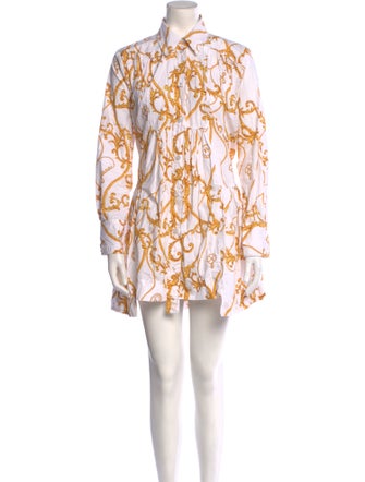 Ganni Printed Mini Dress