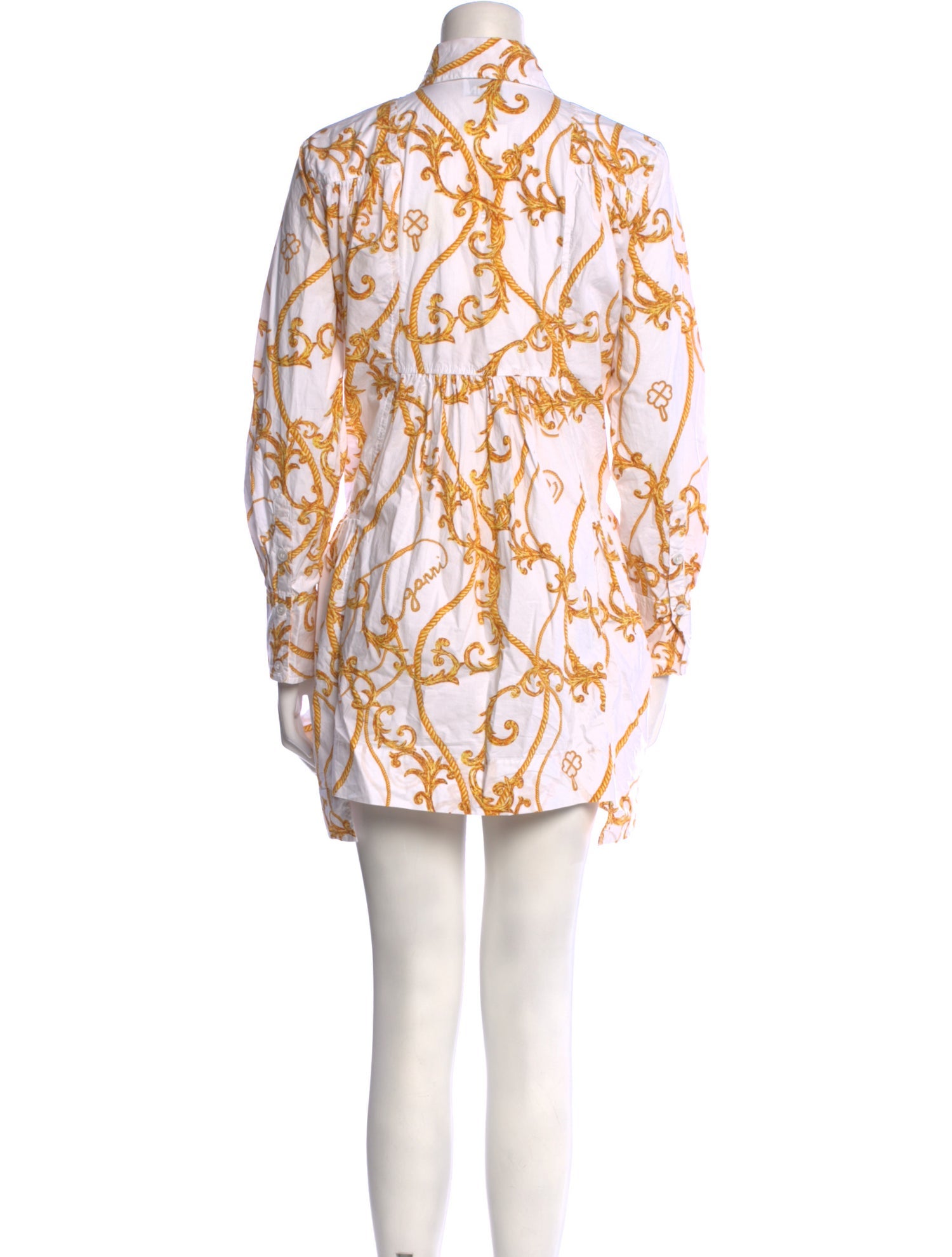 Ganni Printed Mini Dress