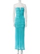 Ganni Strapless Long Dress