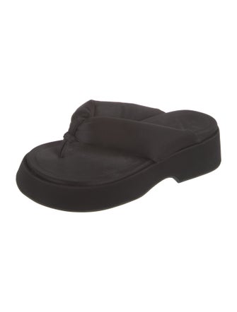 Ganni Satin Slides