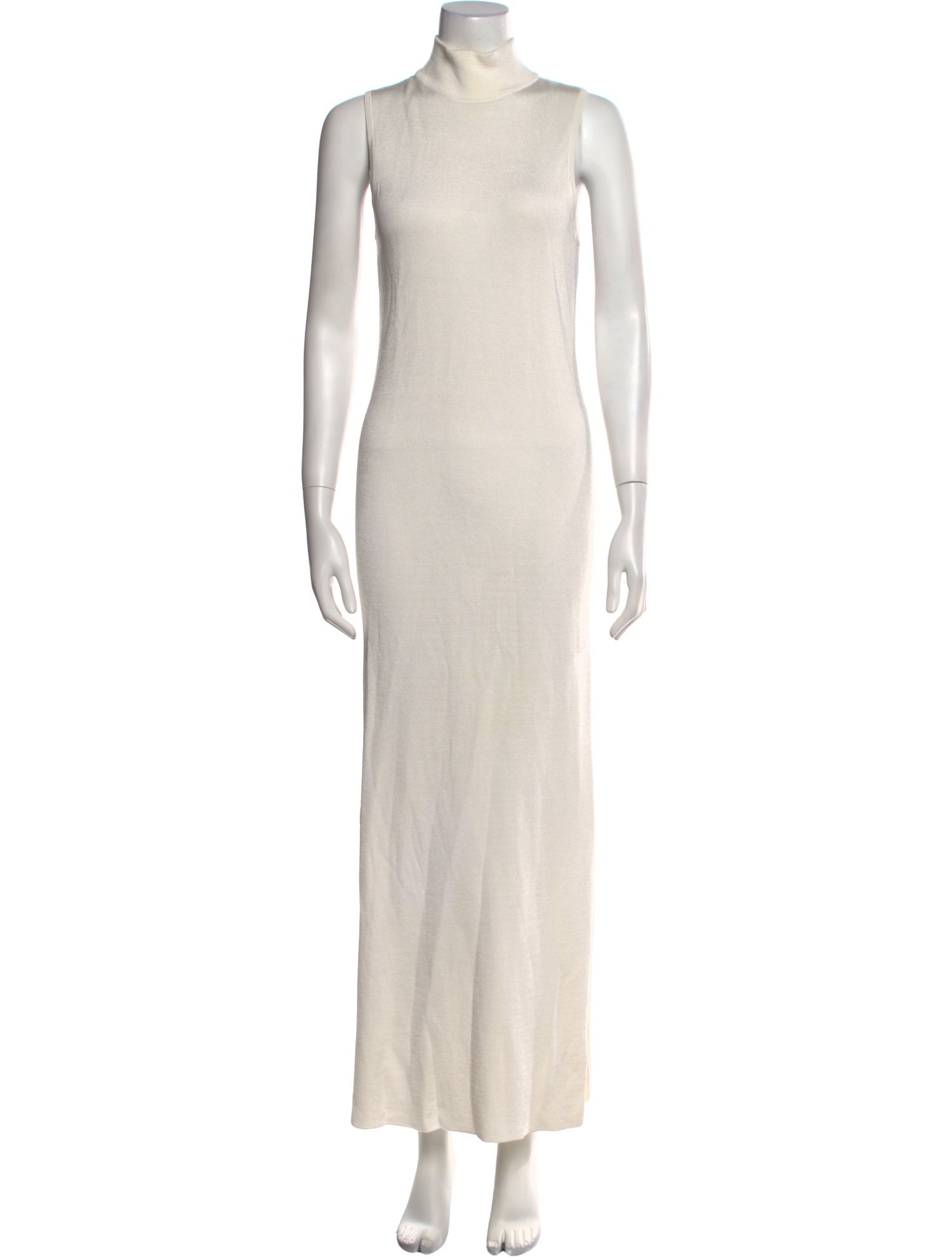 Ganni Turtleneck Long Dress