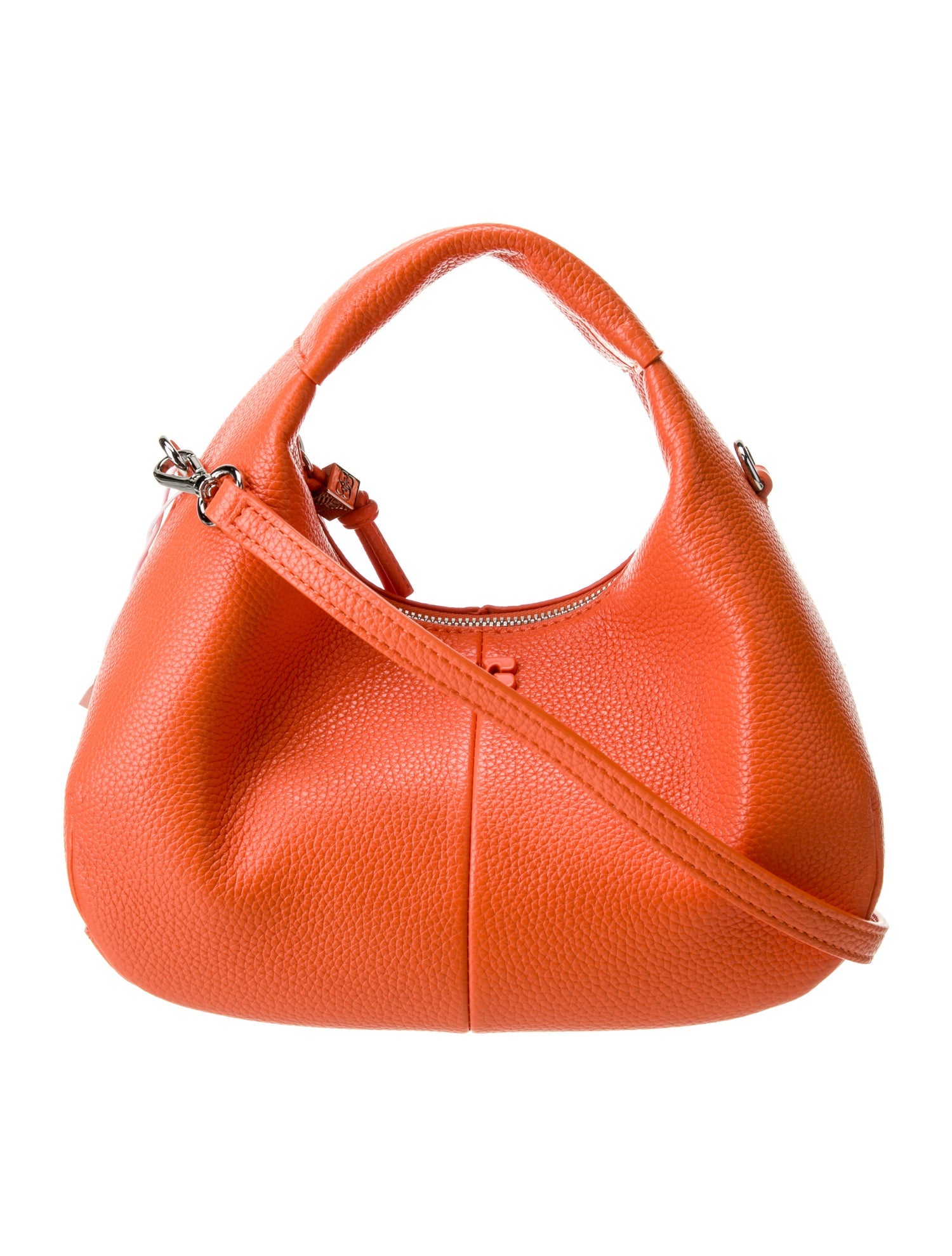 Ganni Leather Top Handle Bag