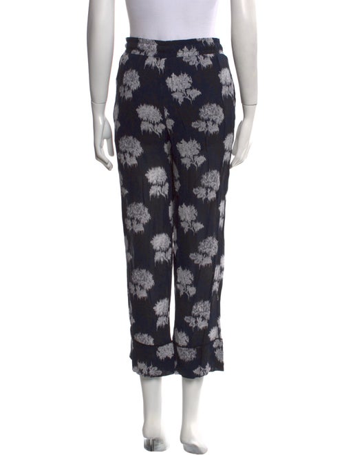 Ganni Printed Straight Leg Pants