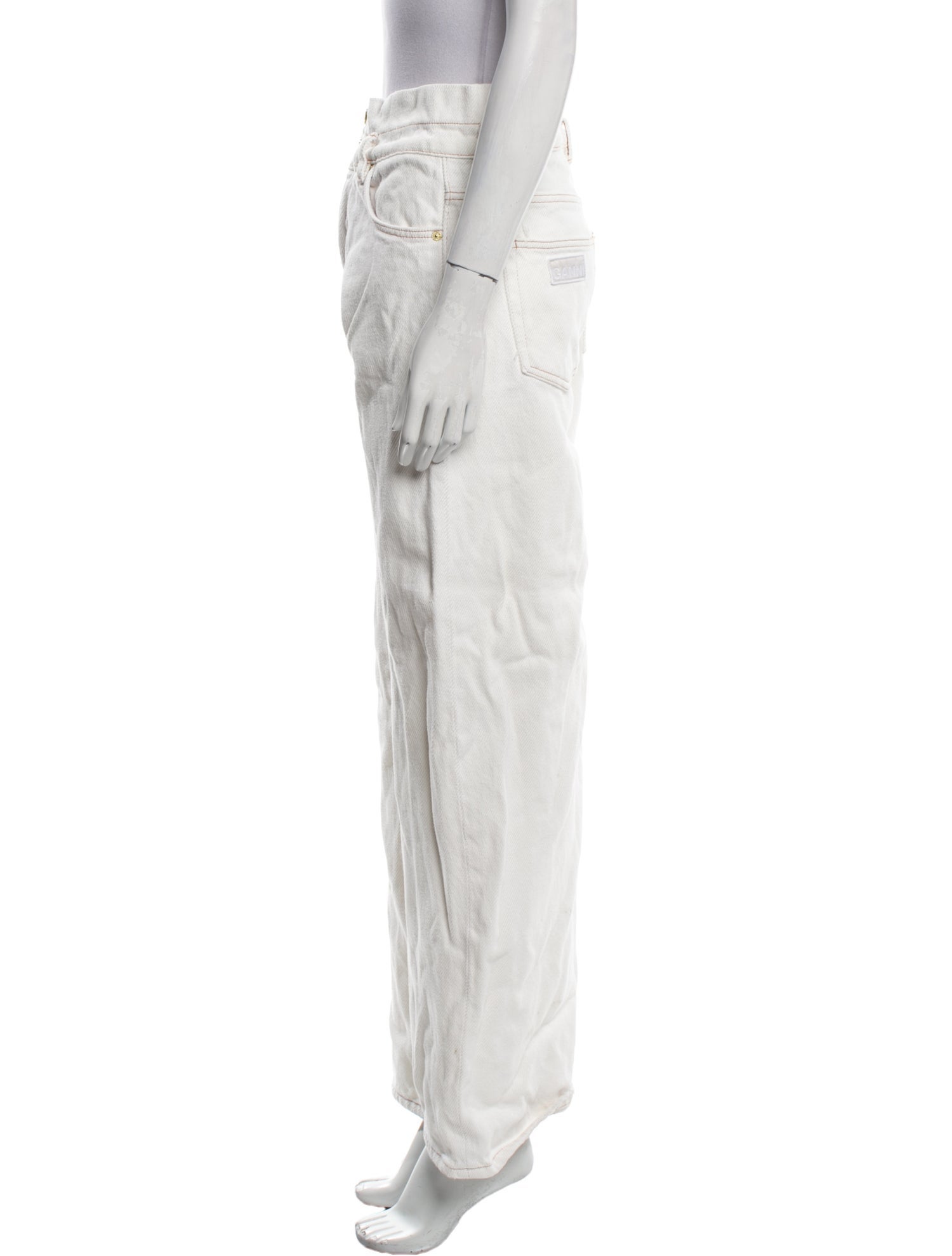 Ganni Wide Leg Pants