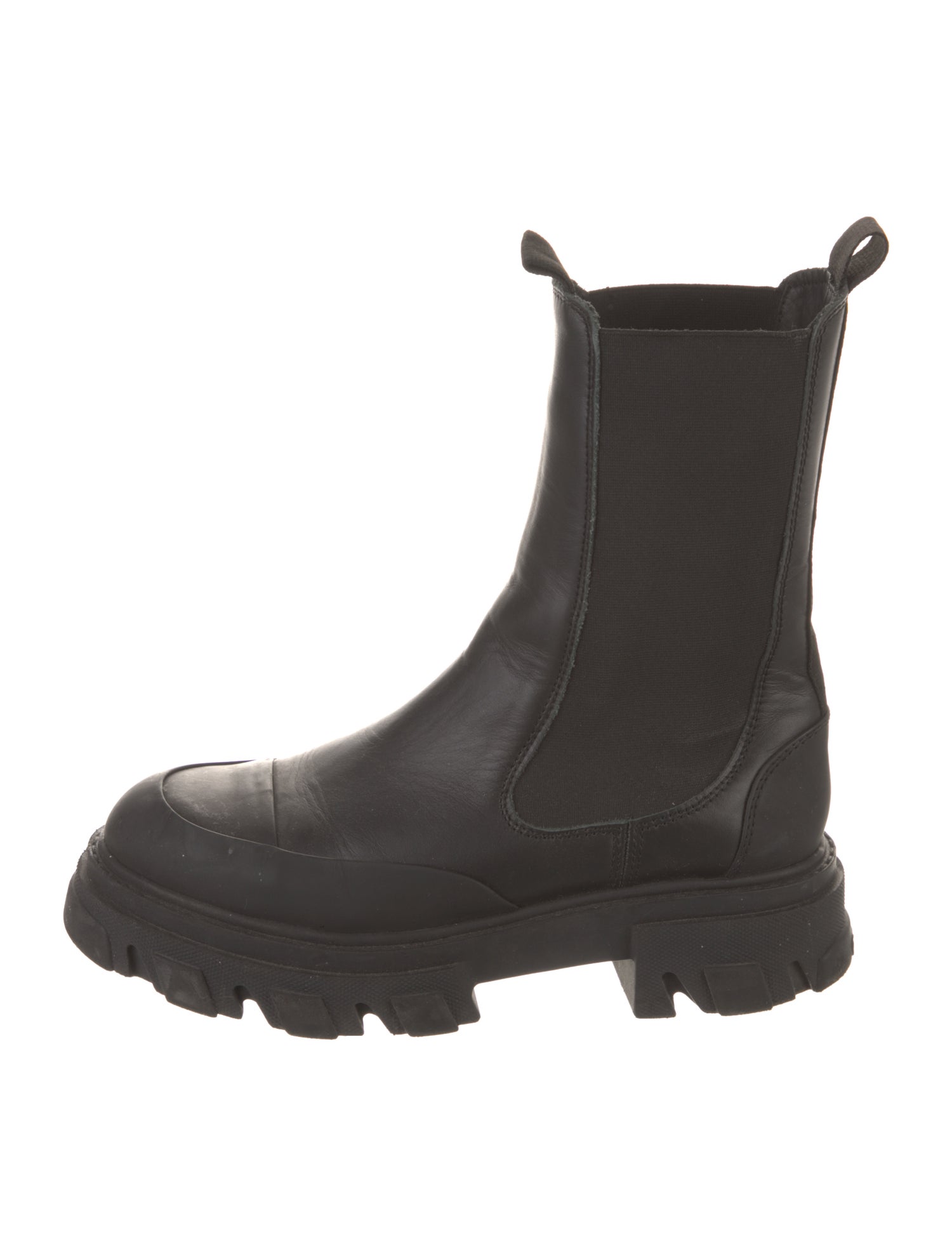 ブーツその他 GANNI Woman Boots Black S2172 099 GANNI ガニー ブーツ シューズ ラバーロング S2172 レディース