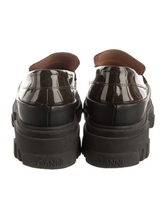 Ganni Patent Leather Loafers