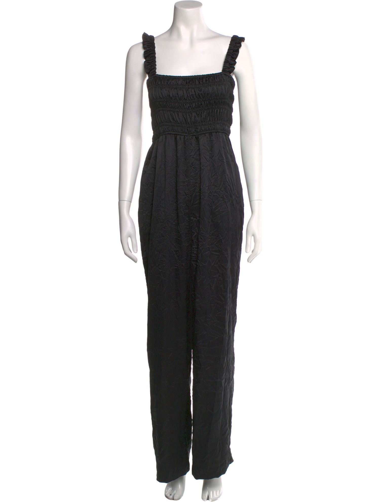 Ganni Square Neckline Jumpsuit