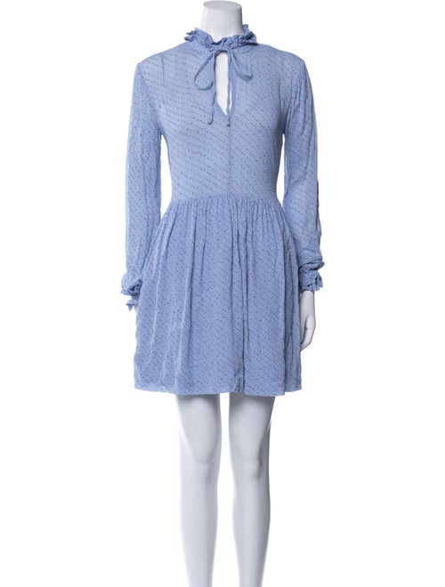 Ganni Printed Mini Dress
