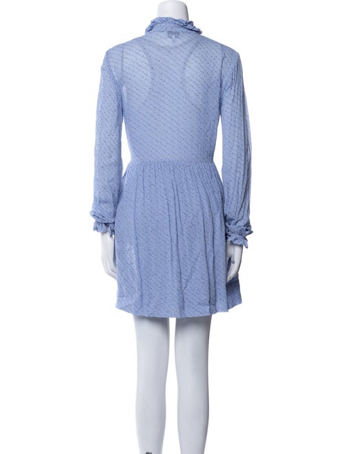 Ganni Printed Mini Dress