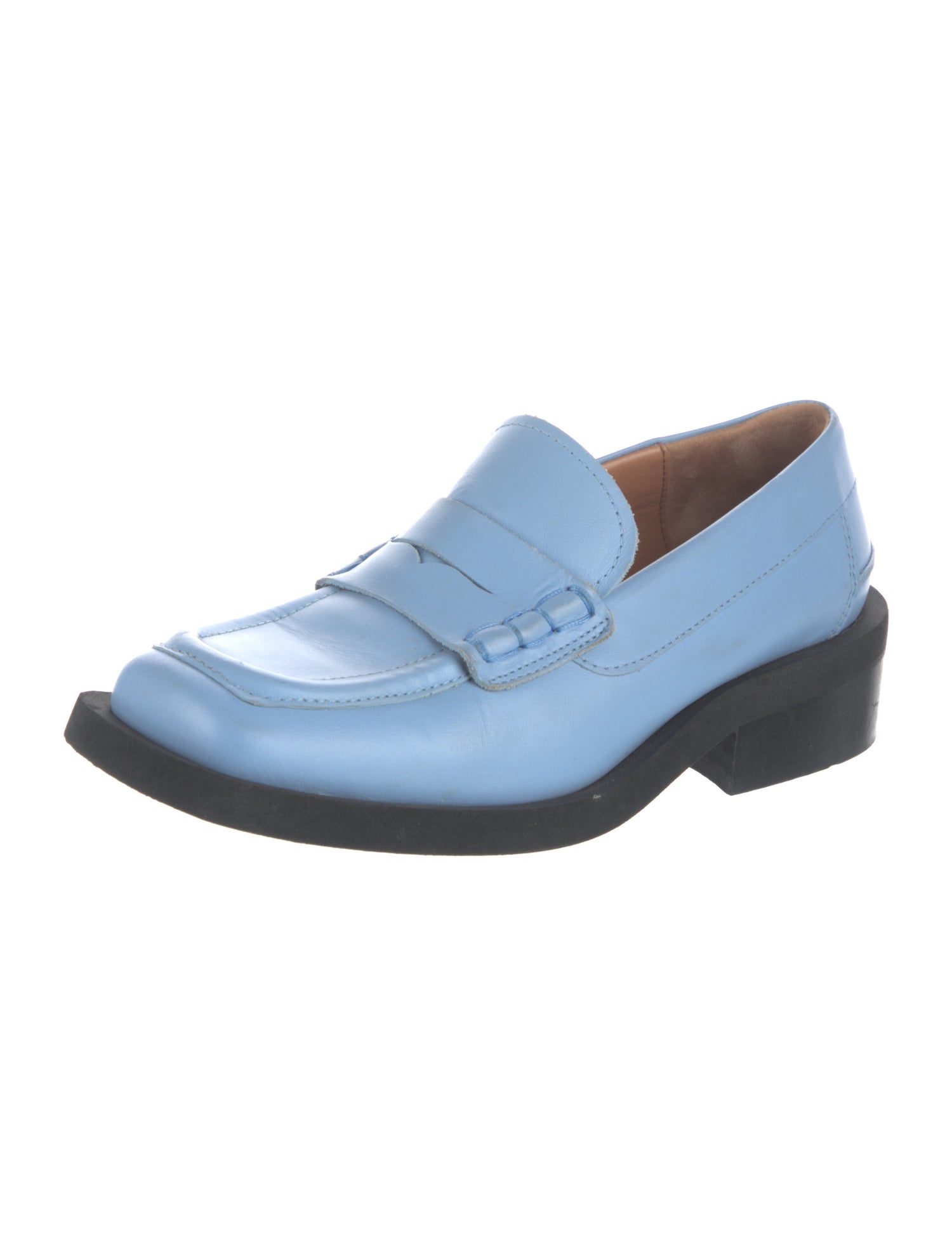Ganni Leather Loafers