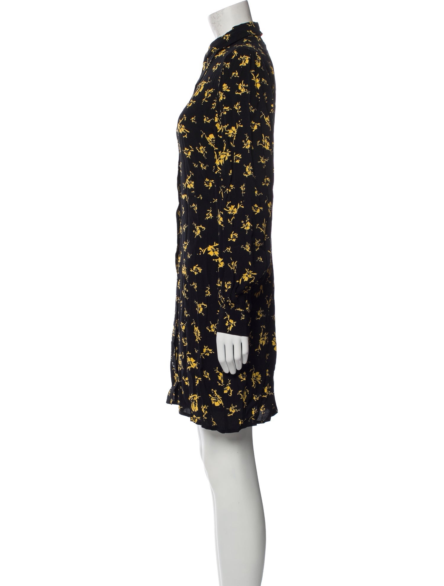 Ganni Floral Print Mini Dress w/ Tags