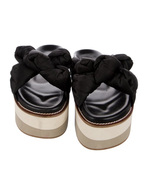 Ganni Colorblock Pattern Slides