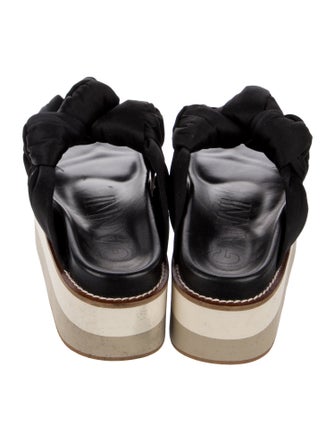 Ganni Colorblock Pattern Slides