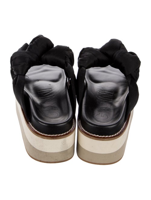 Ganni Colorblock Pattern Slides