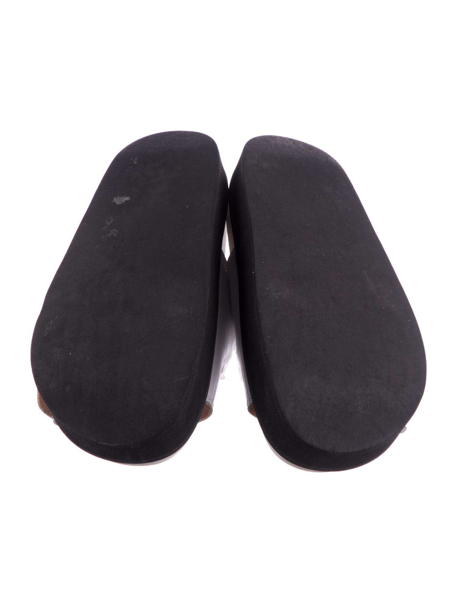 Ganni Patent Leather Slides