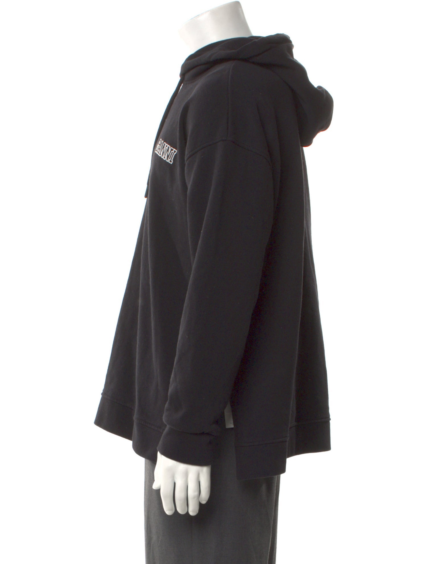 Ganni Graphic Print Crew Neck Hoodie