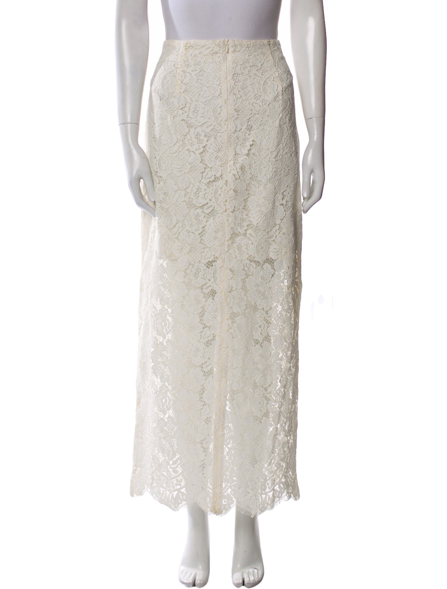 Ganni Lace Long Skirt