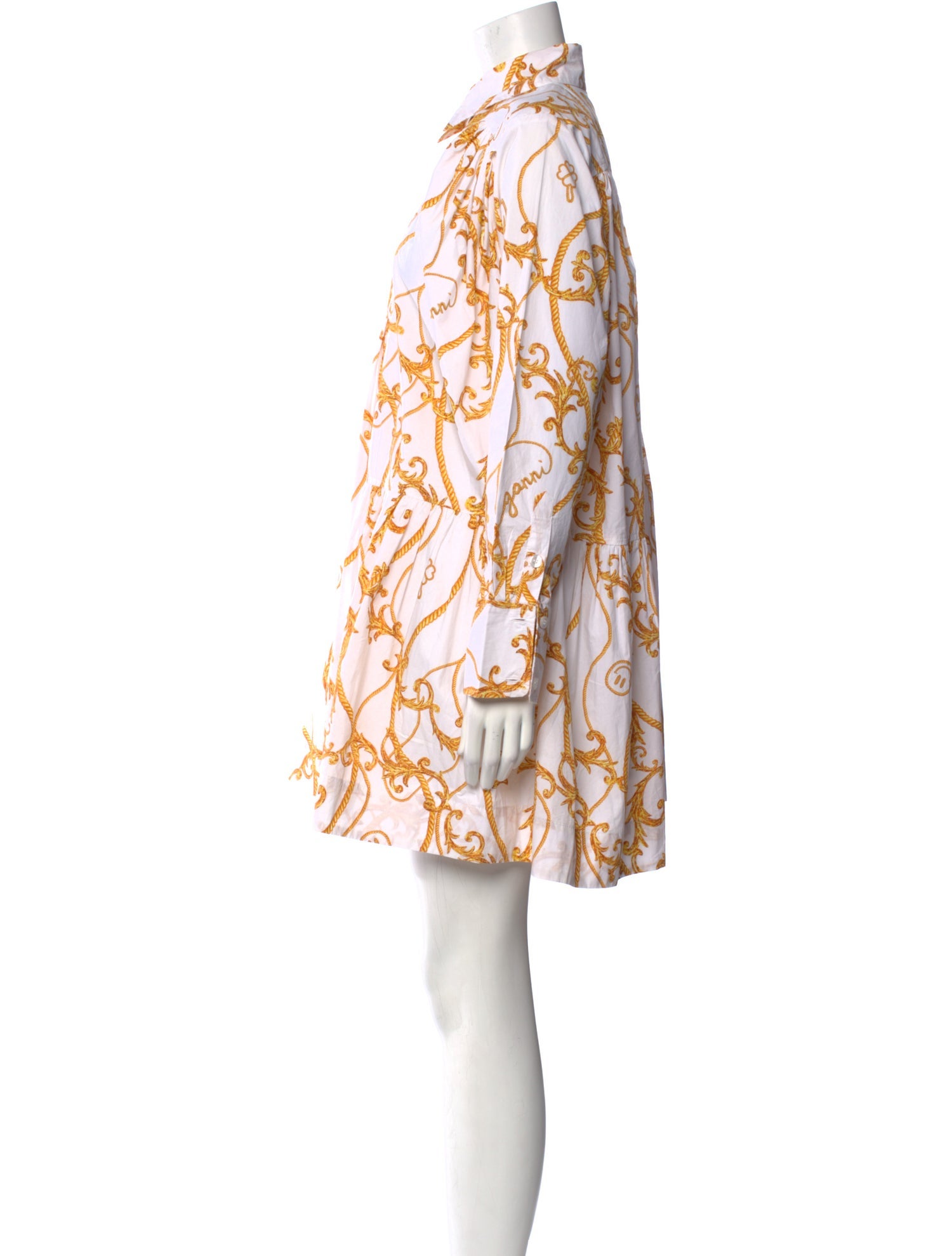 Ganni Printed Mini Dress