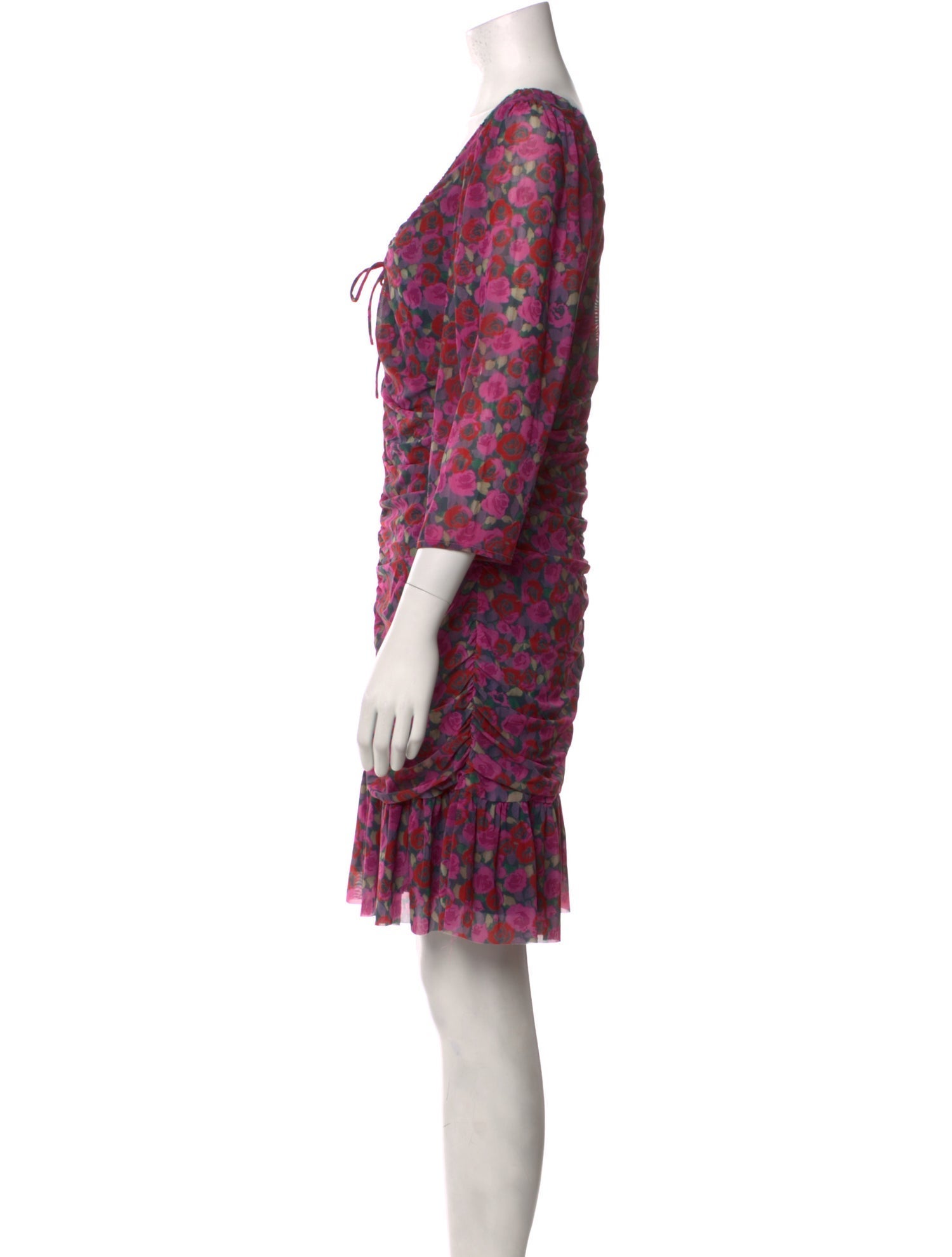 Ganni Printed Mini Dress