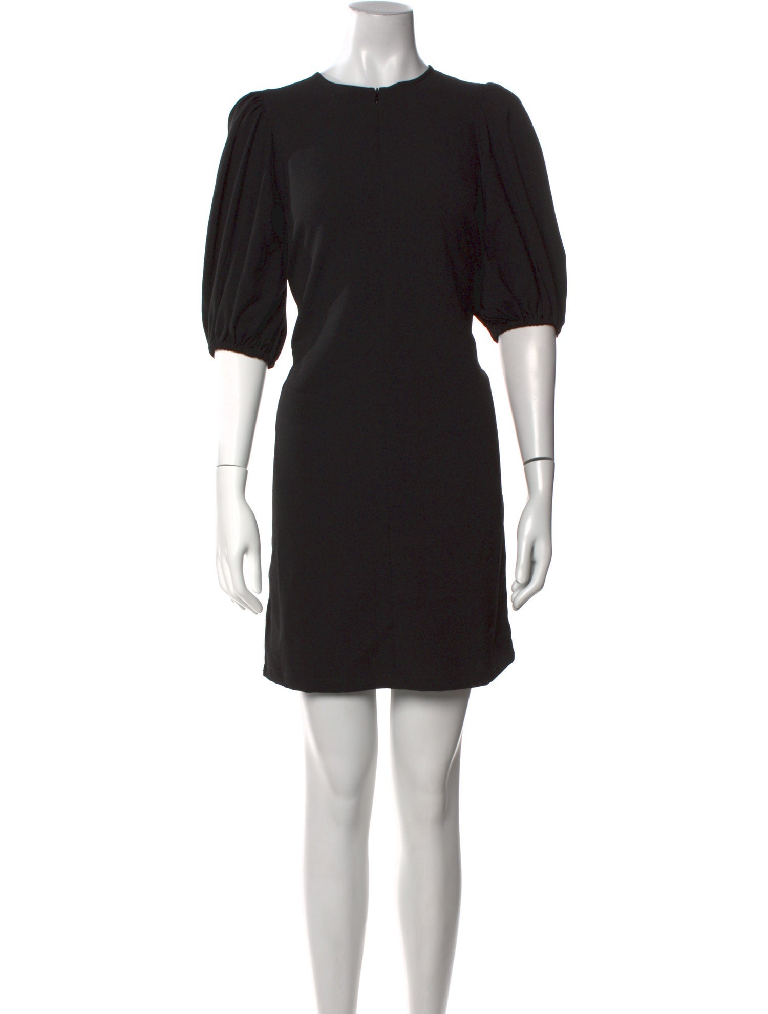 Ganni Crew Neck Mini Dress