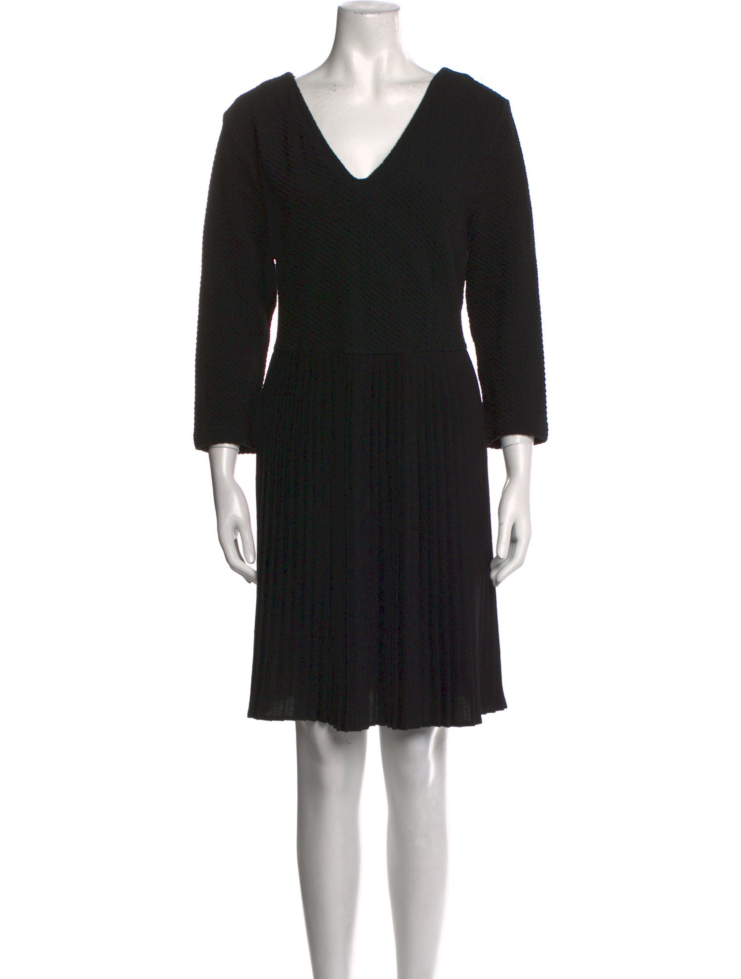 Ganni V-Neck Mini Dress