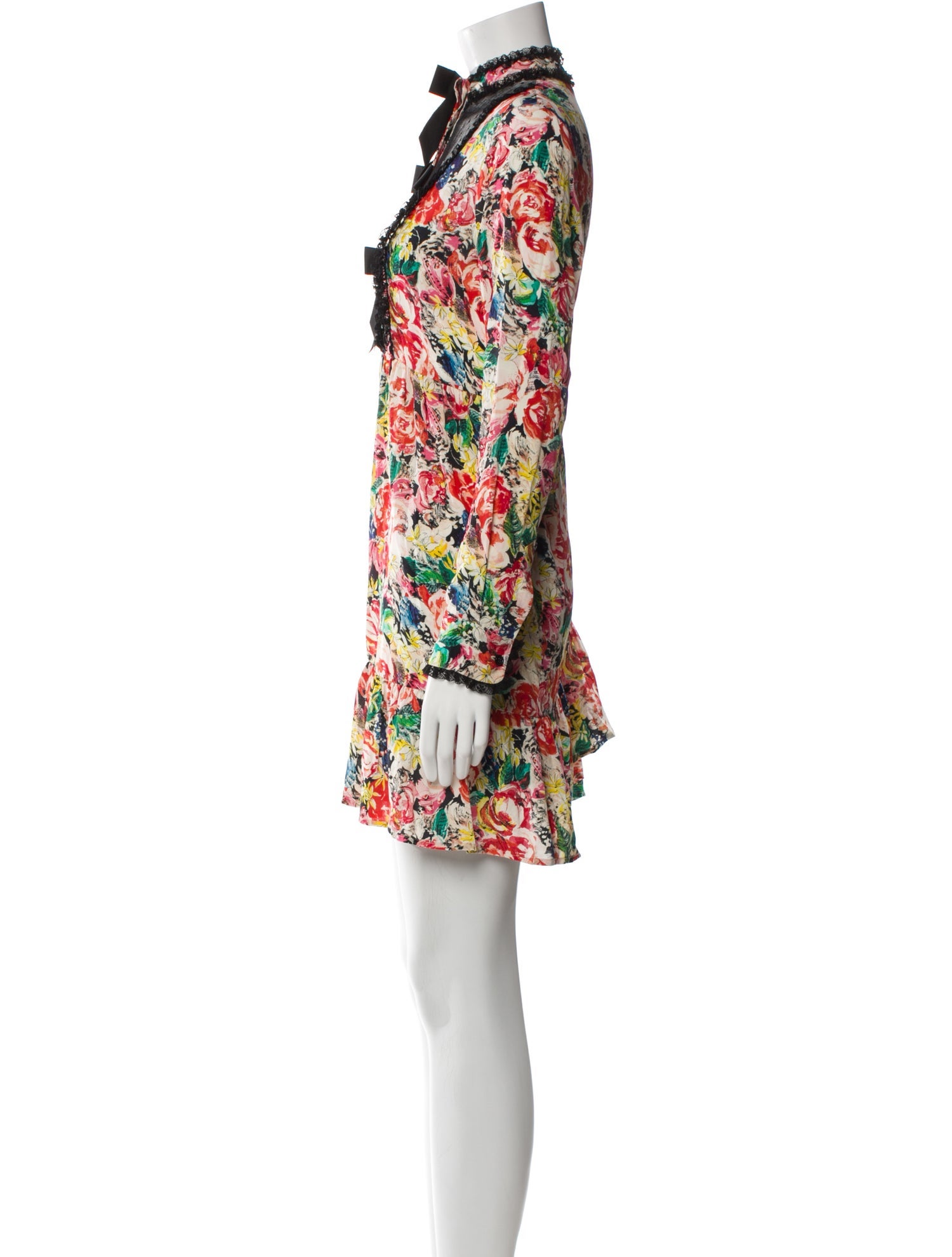 Ganni Silk Mini Dress