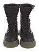 Ganni Leather Combat Boots