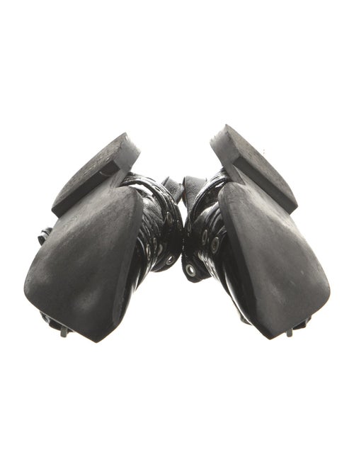 Ganni Patent Leather Slingback Flats