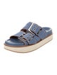 Ganni Denim Slides