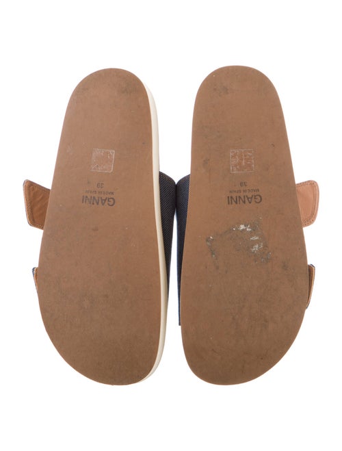 Ganni Denim Slides