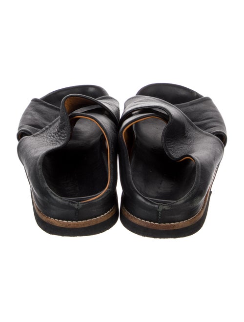 Ganni Leather Slides