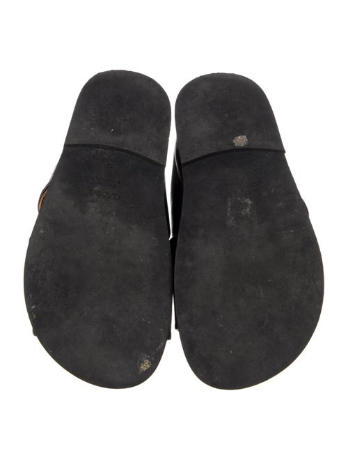 Ganni Leather Slides