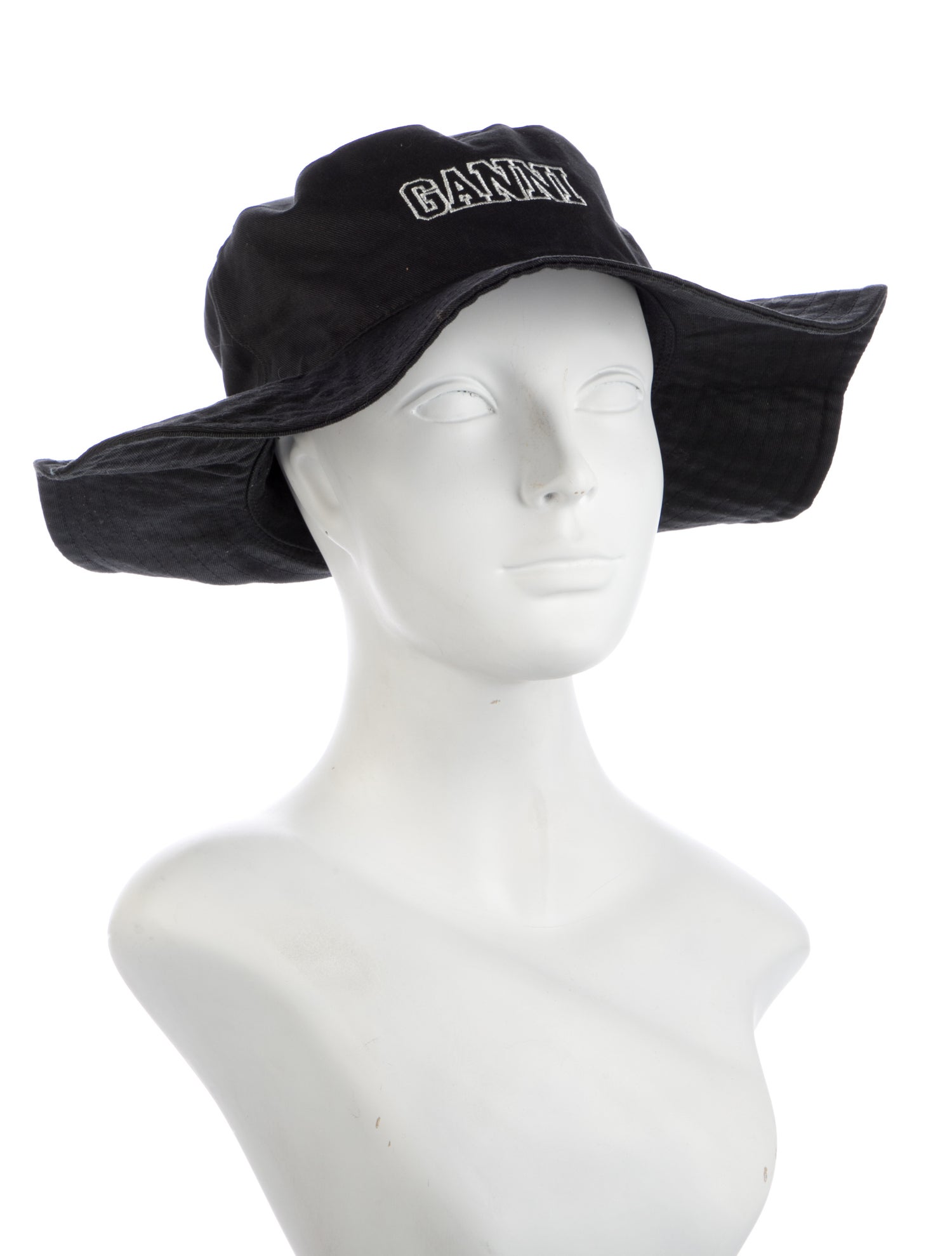 Ganni Women's Cotton Sun Hat