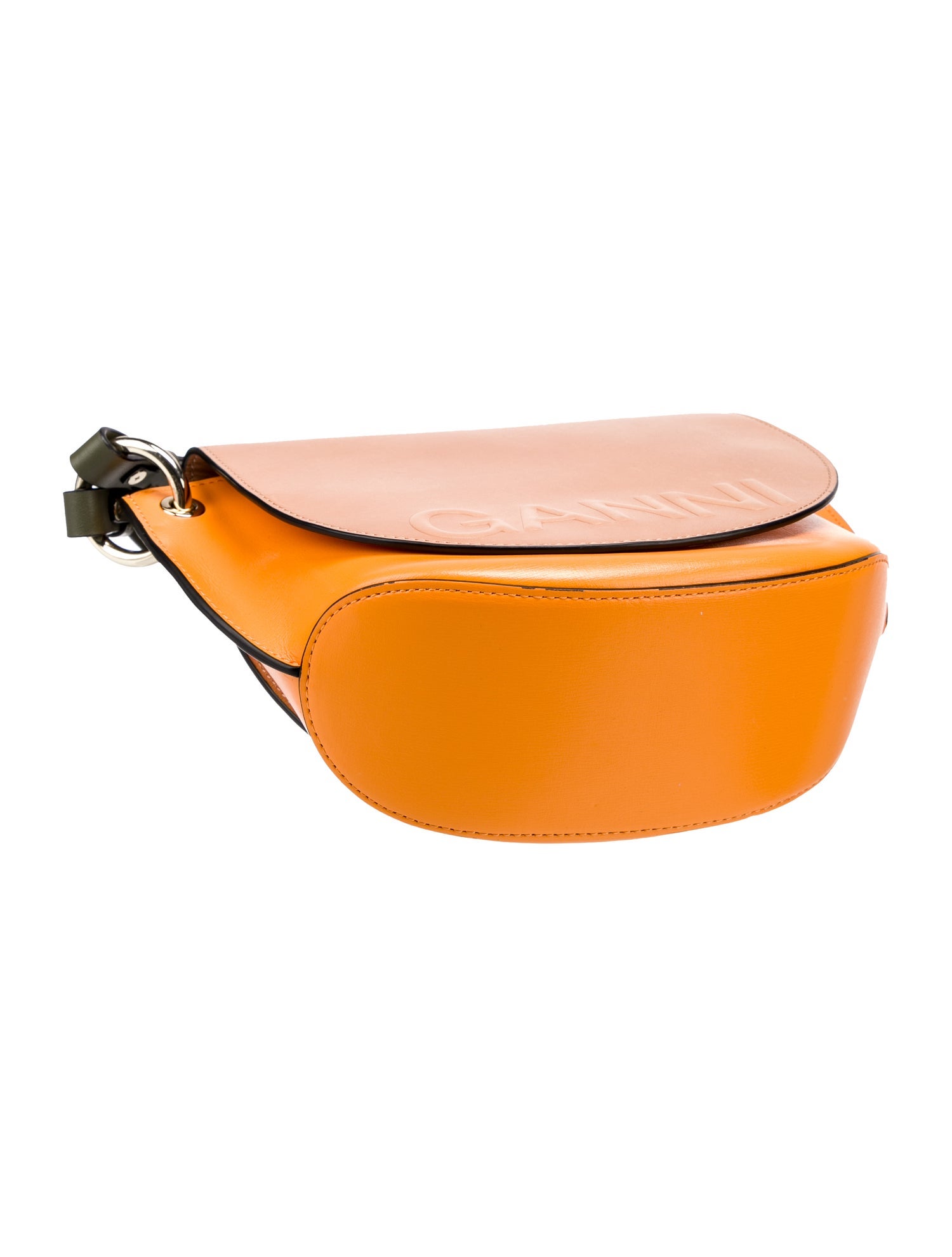 Ganni Leather Crossbody Bag