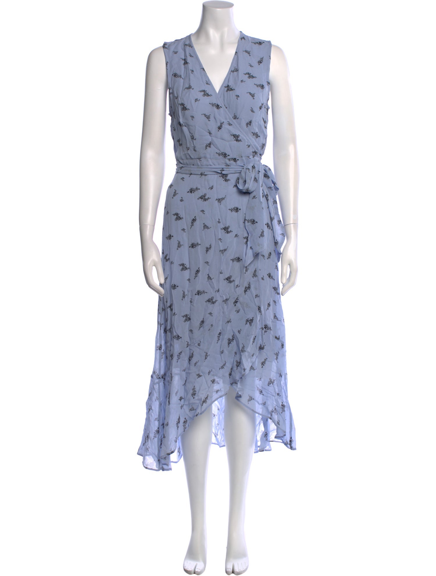 Ganni Printed Midi Length Dress w/ Tags