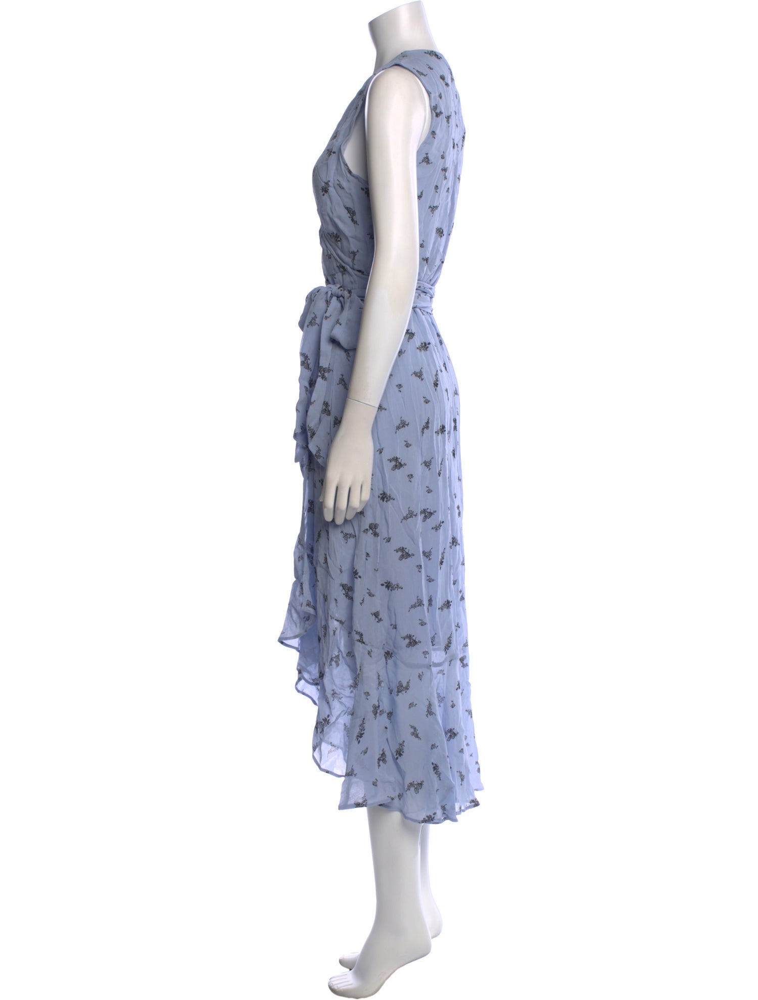 Ganni Printed Midi Length Dress w/ Tags