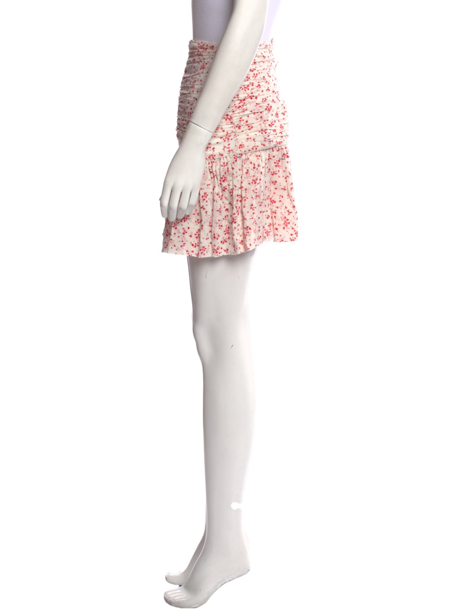 Ganni Printed Mini Skirt w/ Tags