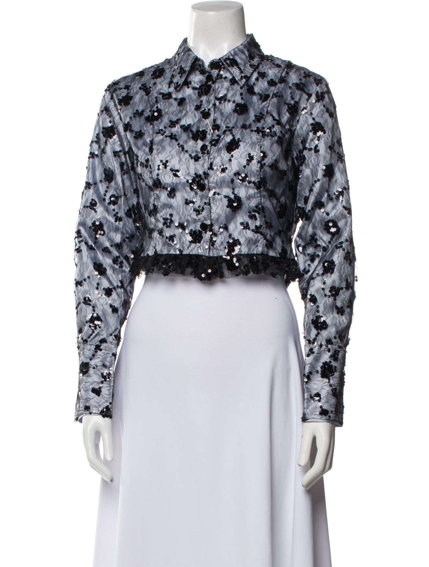 Ganni Patterned Bolero w/ Tags