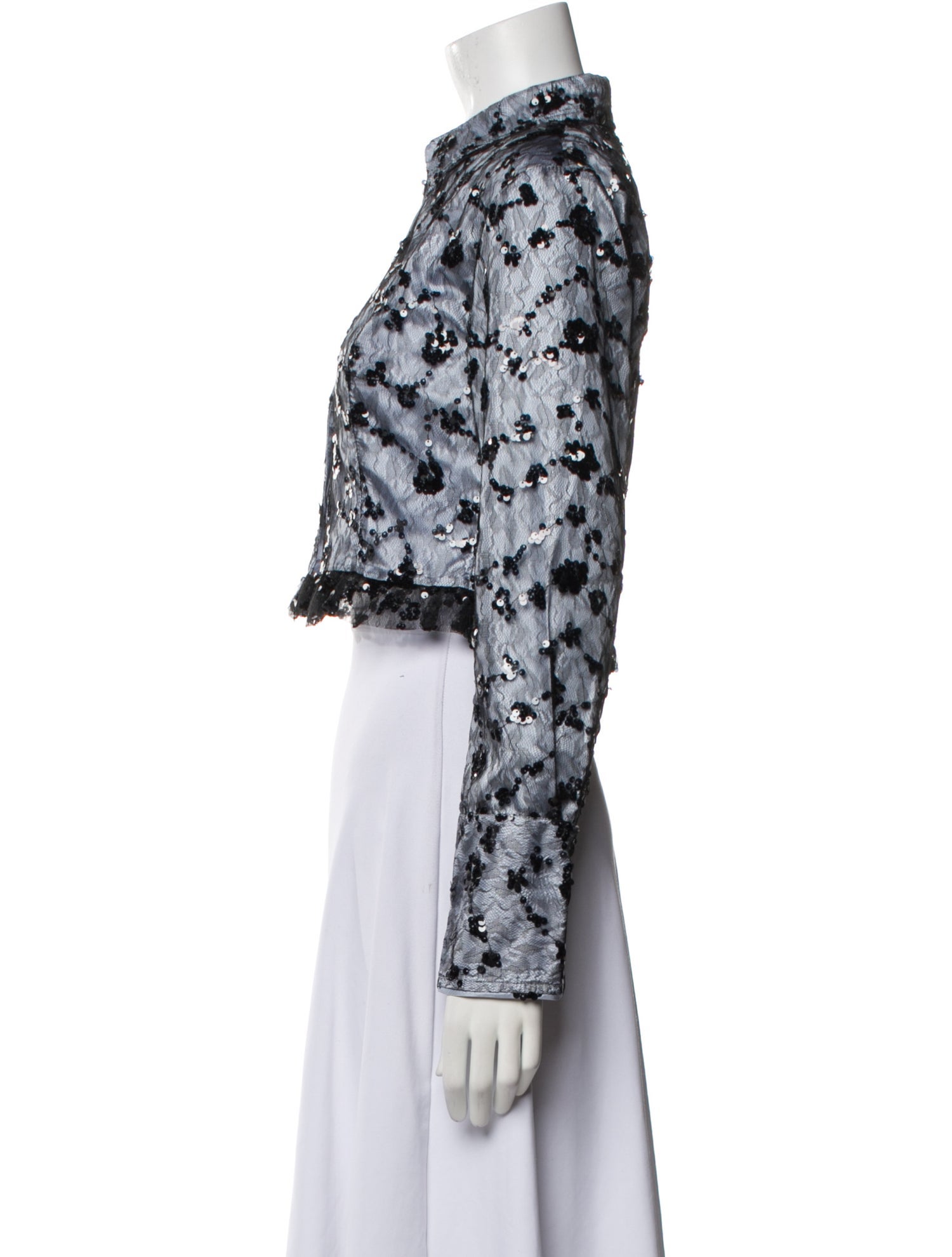 Ganni Patterned Bolero w/ Tags