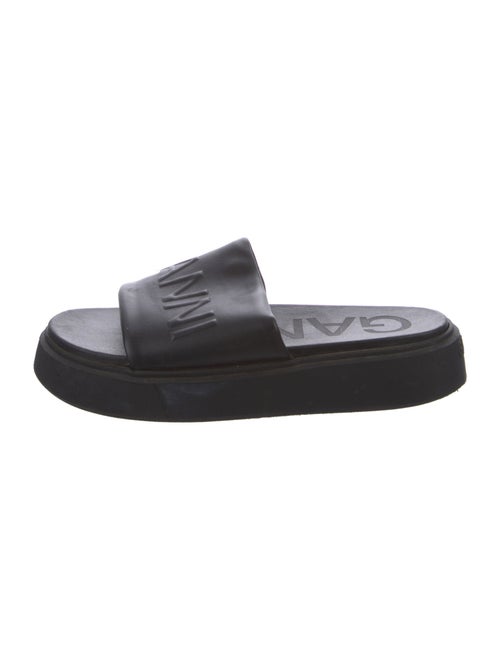 Ganni Leather Slides