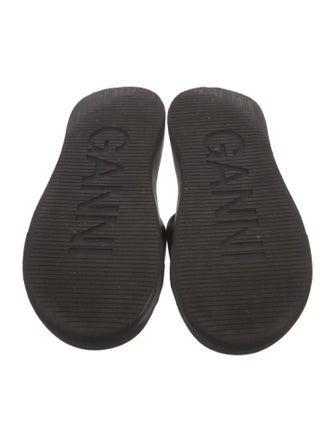 Ganni Leather Slides