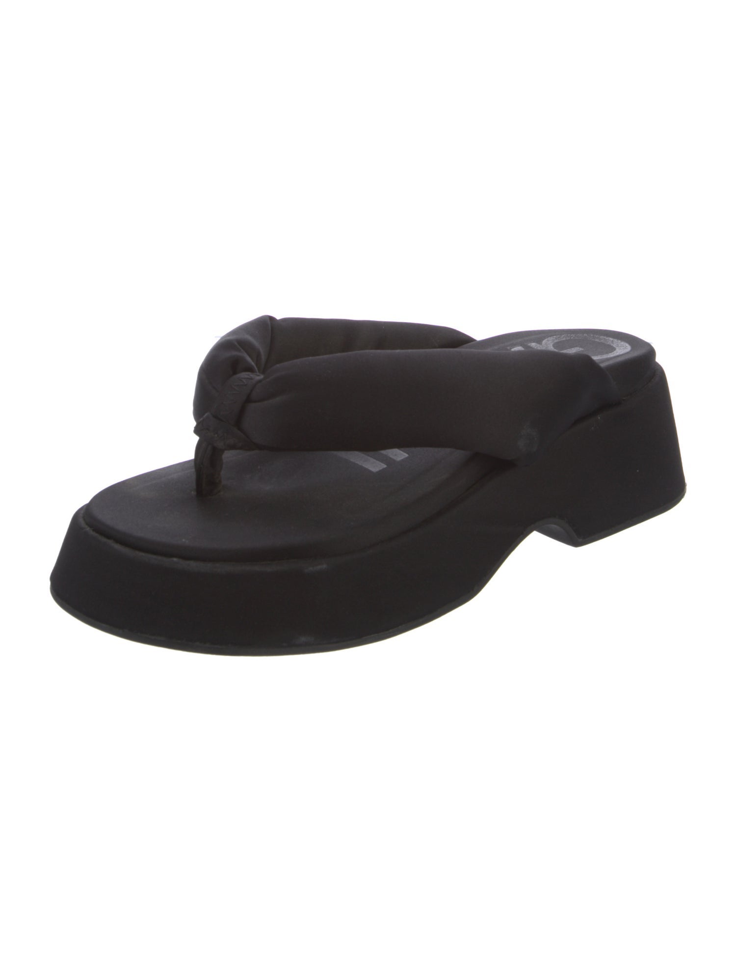 Ganni Satin Slides