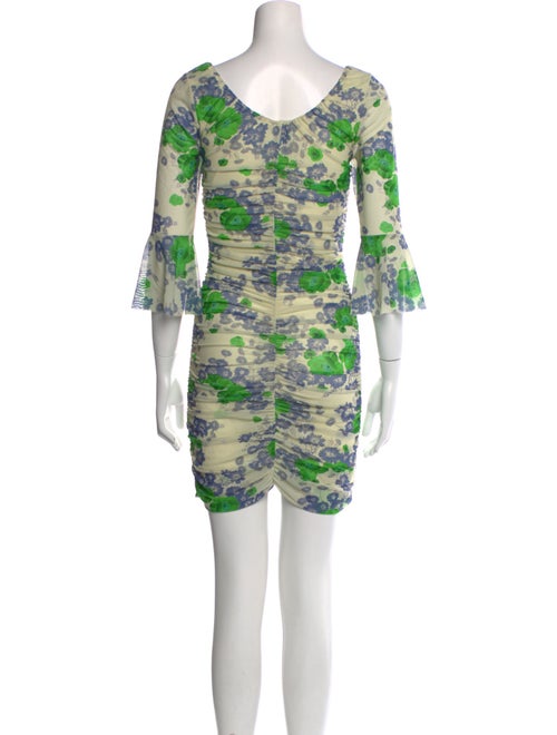 Ganni Printed Mini Dress