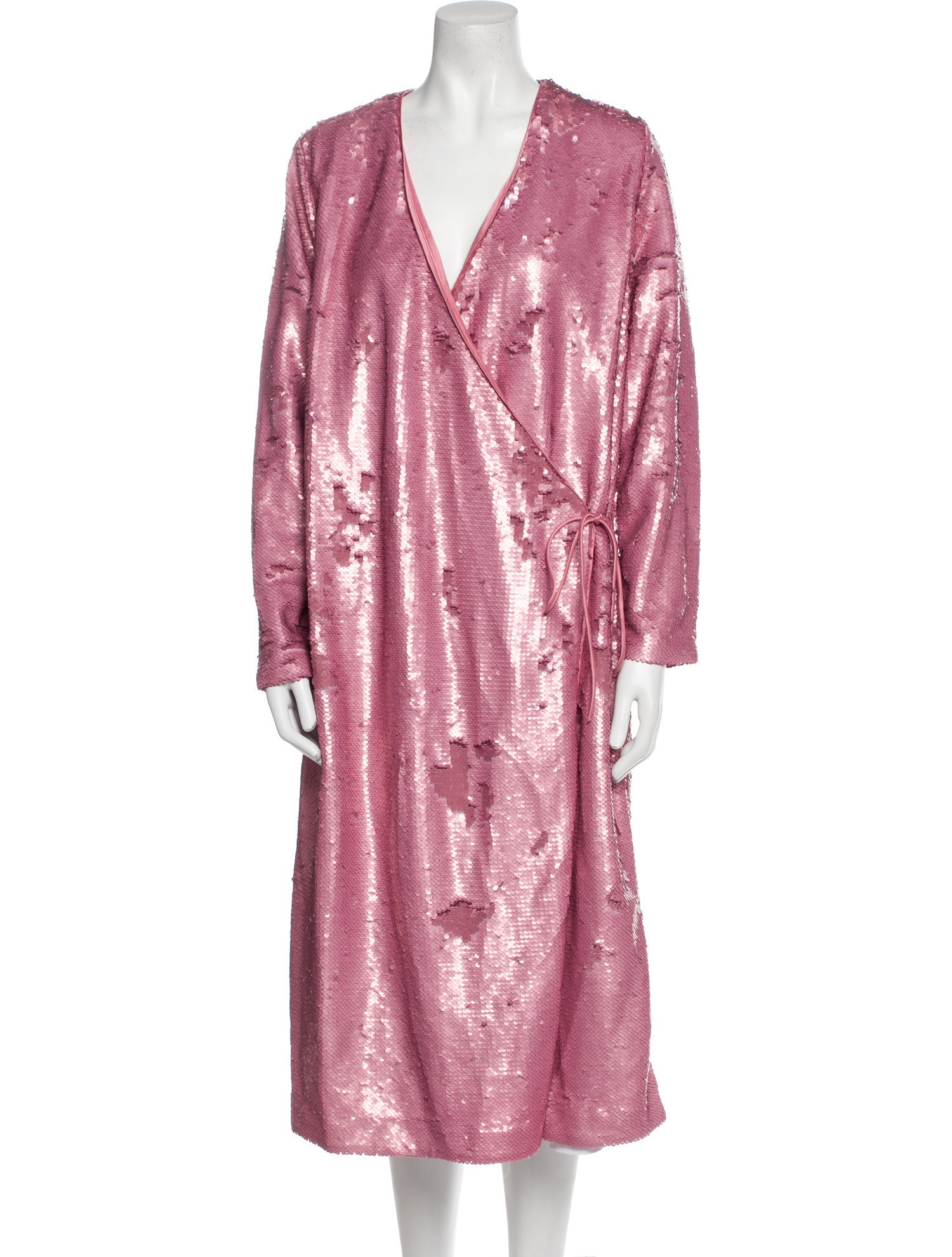 Ganni Sequin Embellishments Robe