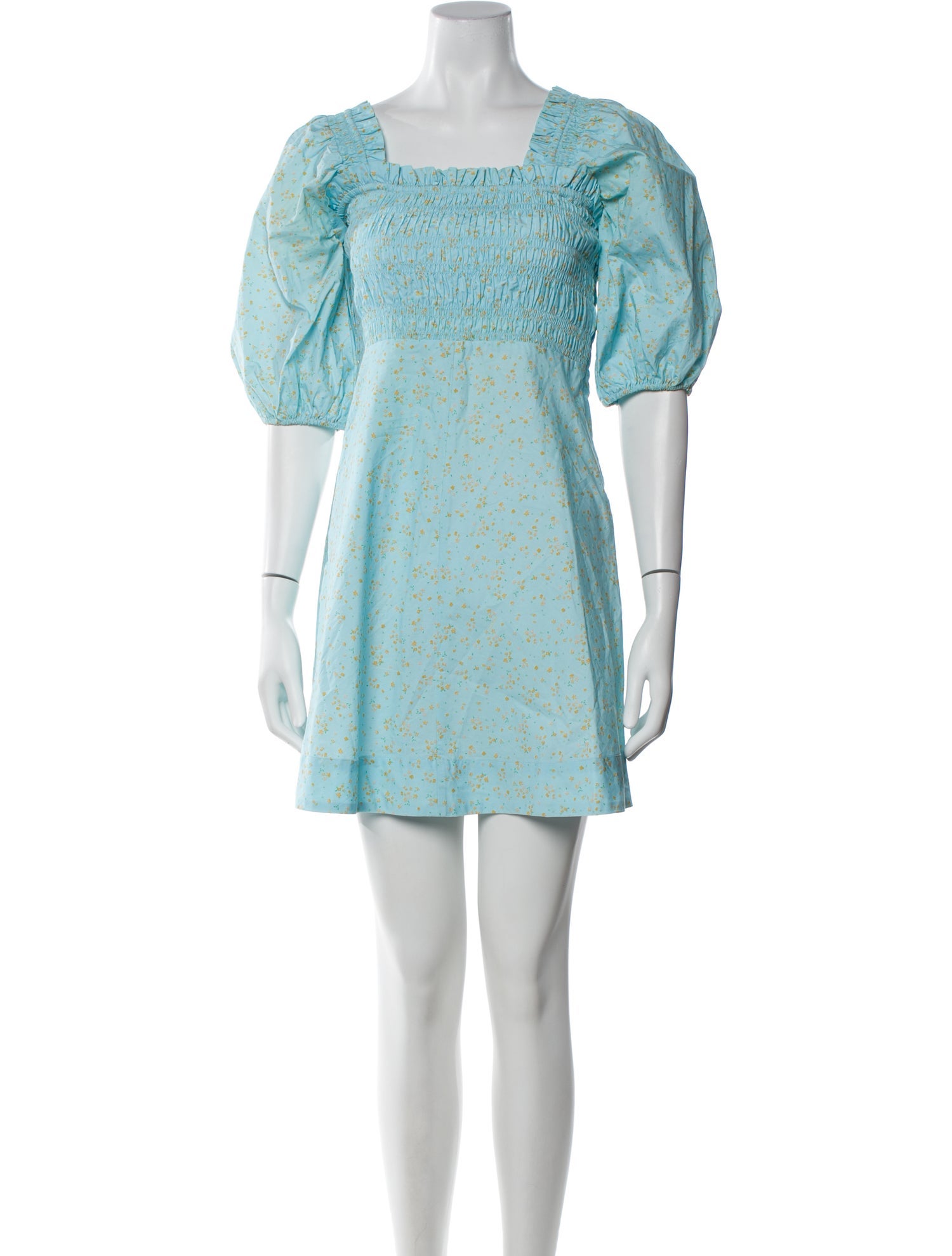 Ganni Printed Mini Dress