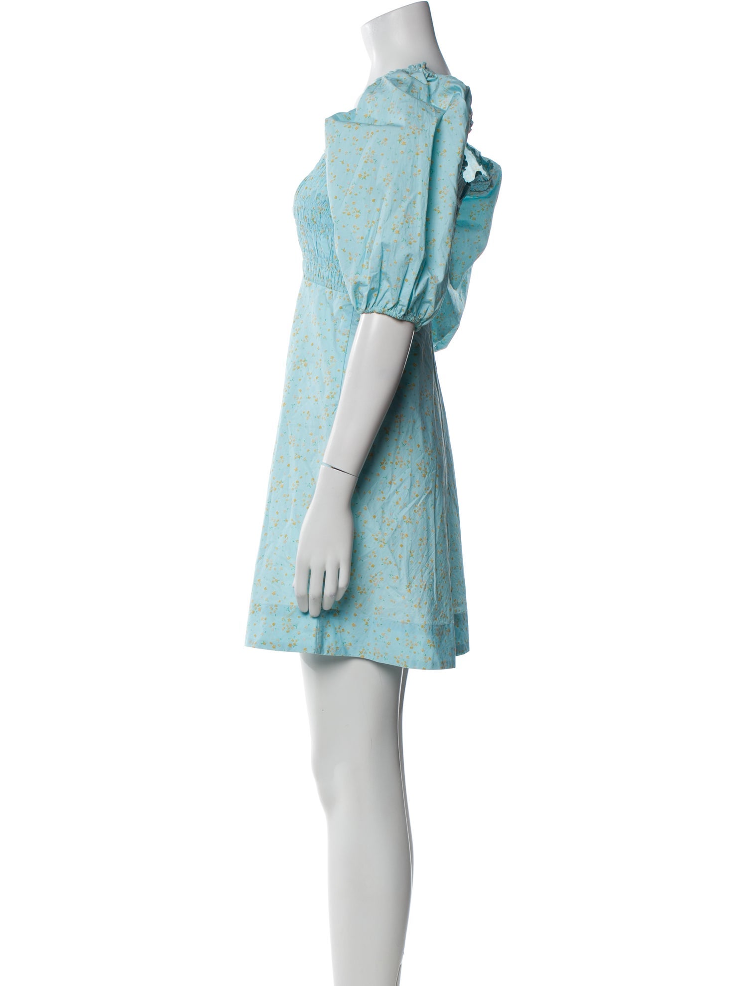 Ganni Printed Mini Dress