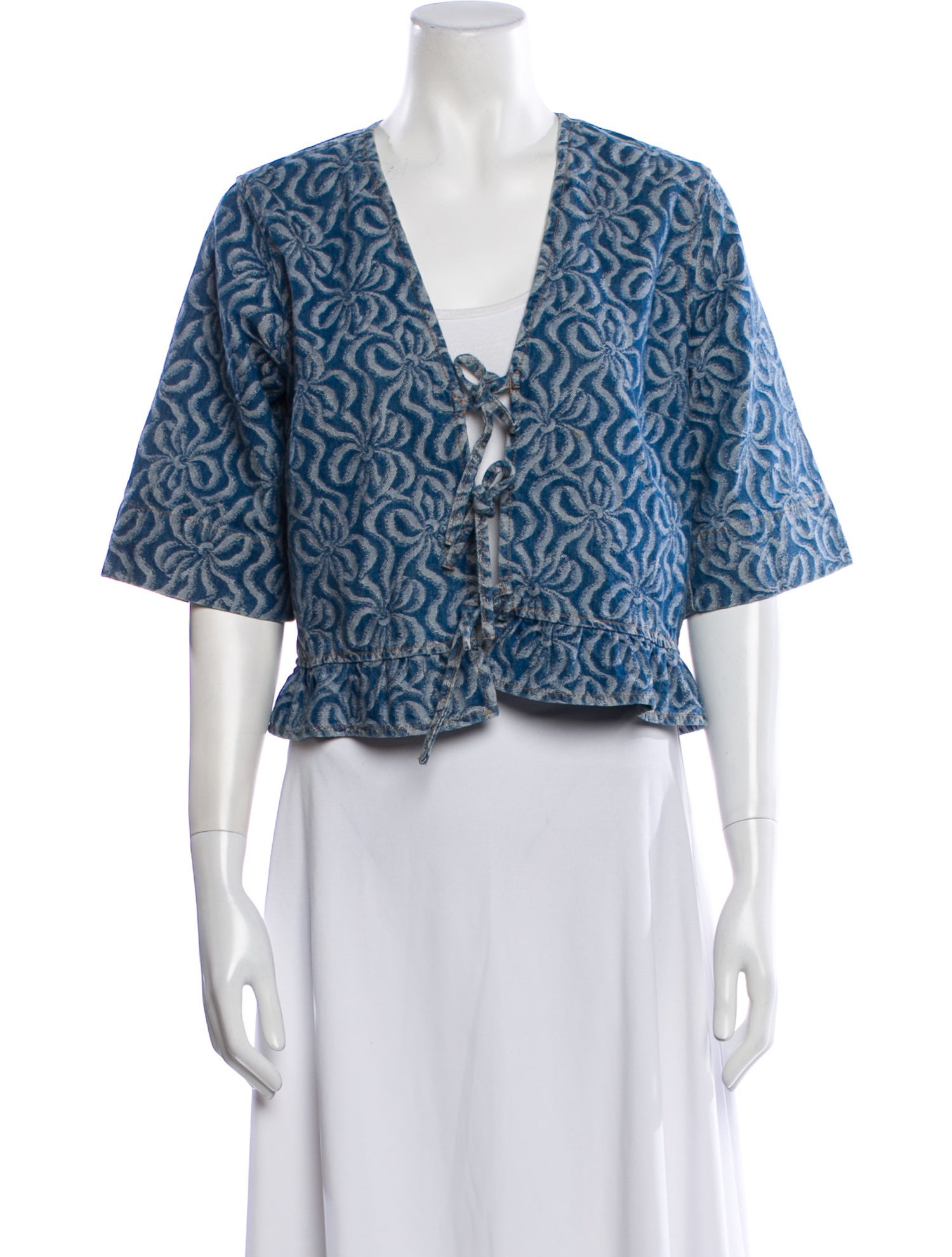 Ganni Printed Evening Jacket